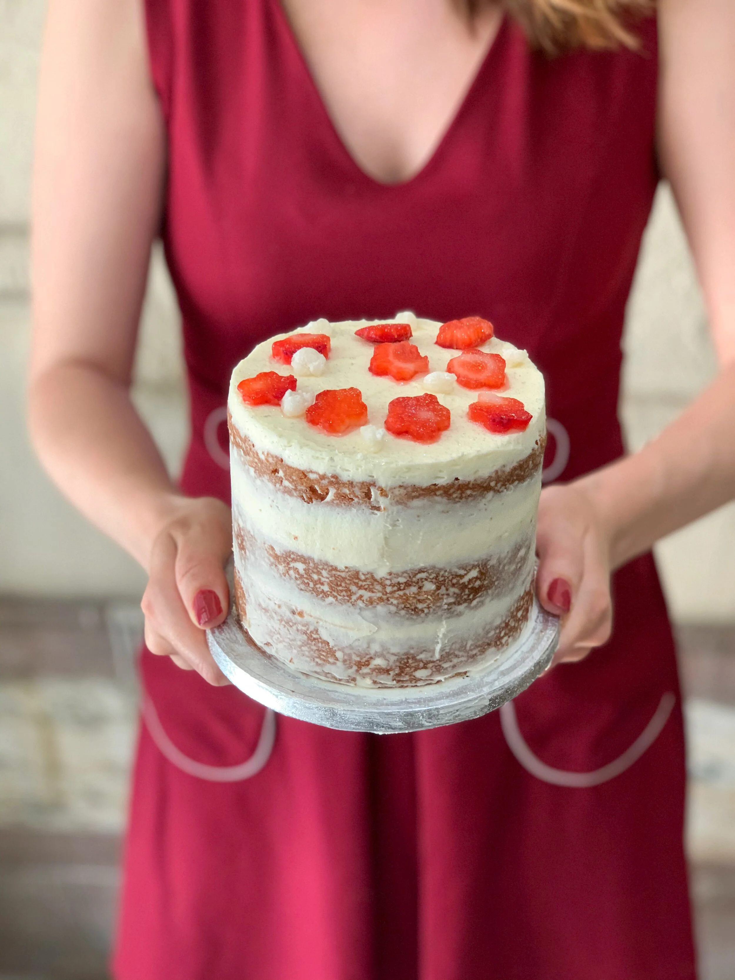 Ichigo Daifuku Cake - Hadley Go Lucky — Dessert Goals